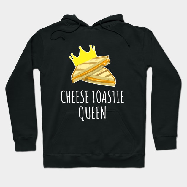 Cheese Toastie Queen Hoodie by LunaMay